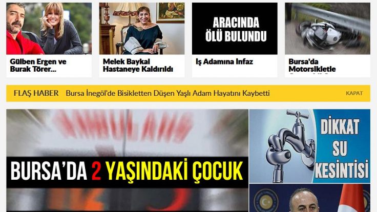 Bursa Haberleri Bursa Haber Portalı’nda Yayınlanıyor