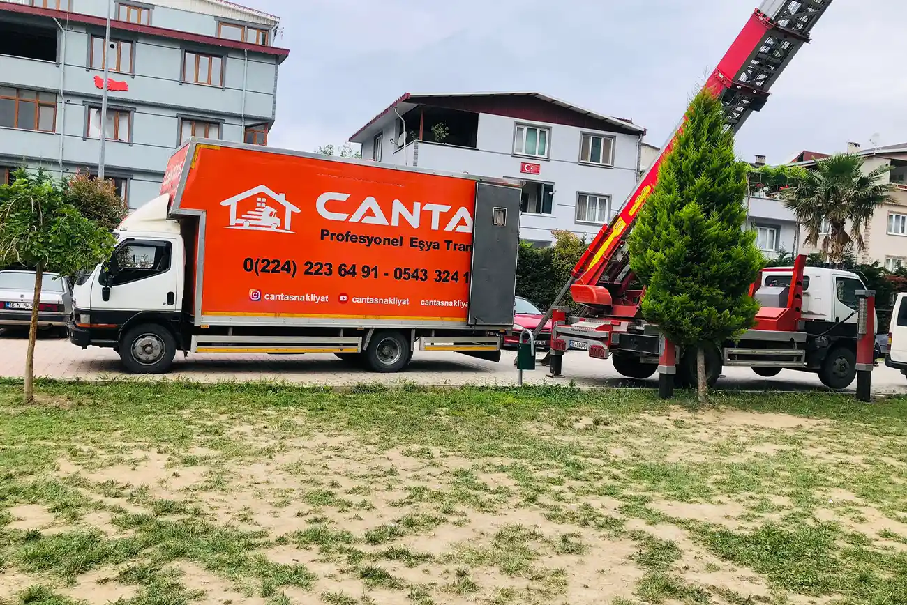 Bursa Evden Eve Nakliyat, Asansörlü Taşıma - CANTAŞ